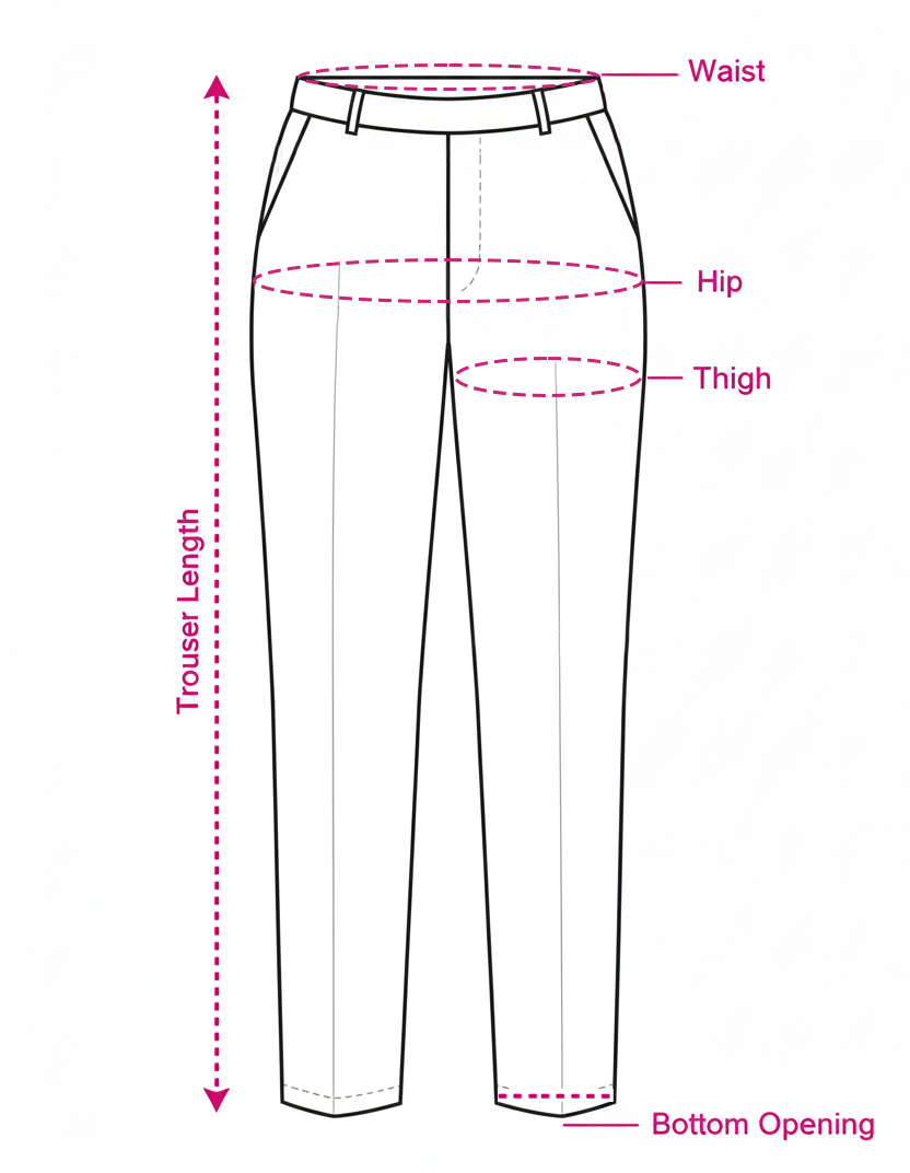 Trouser Measurement Guide
